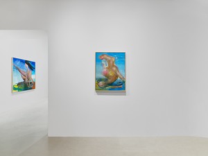 Installation view. Artwork © Albert Oehlen. Photo: Thomas Lannes