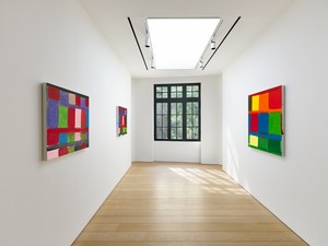 Installation view. Artwork © Stanley Whitney. Photo: Stathis Mamalakis