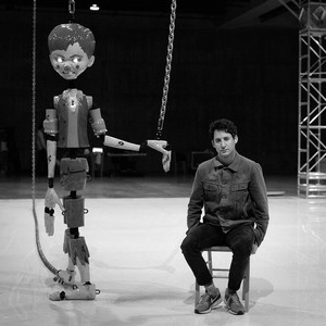 A portrait photograph of Jordan Wolfson