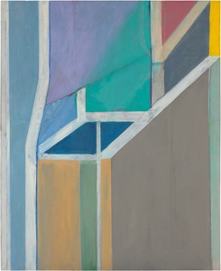 Richard Diebenkorn, Ocean Park #19, 1968. Oil and charcoal on canvas, 98 × 80 inches (248.9 × 203.2 cm), San Francisco Museum of Modern Art © 2025 Richard Diebenkorn Foundation/Artists Rights Society (ARS), New York