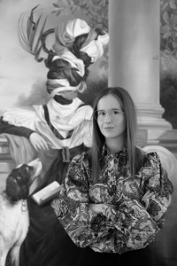 A portrait of Ewa Juszkiewicz