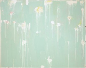 Cy Twombly, Untitled, 2003. Acrylic on canvas, 84 × 106 inches (213.4 × 269.2 cm) © Cy Twombly Foundation