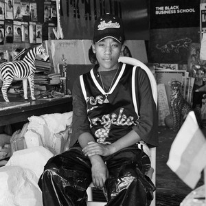 A portrait photograph of Lauren Halsey