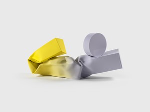 Carol Bove, Coy Satanism, 2020. Stainless steel and urethane paint, 16 ⅝ × 37 ¼ × 10 ⅞ inches (42.2 × 94.6 × 27.6 cm) © Carol Bove Studio LLC. Photo: Maris Hutchinson