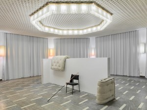 Installation view, Tatiana Trouvé: Somewhere, 18-12-95. An Unknown. 1981, Schinkel Pavillon, Berlin, January 18–March 9, 2014. Artwork © Tatiana Trouvé. Photo: Roman März