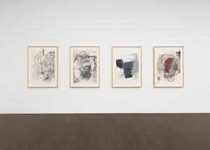 Installation view. Artwork © Christopher Wool. Photo: Maris Hutchinson