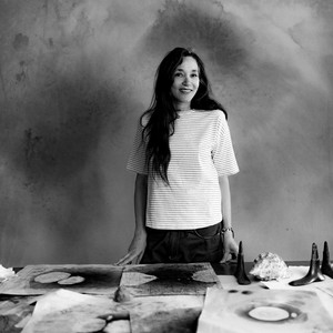 A portrait photograph of Tatiana Trouvé