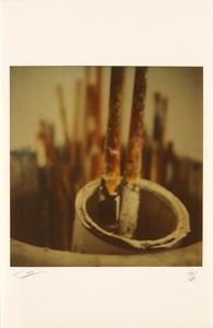 Cy Twombly, Brushes (Lexington), 2005. Color dry-print, 17 × 11 inches (43.2 × 27.9 cm), edition of 6 © Nicola Del Roscio Foundation