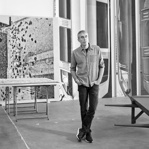 A portrait photograph of Adam McEwen