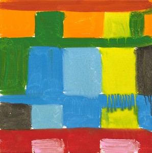 Stanley Whitney, Untitled, 2024. Oil on linen, 12 × 12 inches (30.5 × 30.5 cm) © Stanley Whitney. Photo: Owen Conway