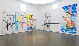 Albert Oehlen and Hans Ulrich Obrist