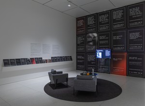 Rick Lowe, Black Wall Street Journey, Chicago, 2018–. Social sculpture Installation view, Smart Museum of Art, University of Chicago, 2021 © Rick Lowe Studio. Photo: Michael Tropea