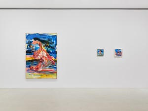 Installation view. Artwork © Albert Oehlen. Photo: Thomas Lannes