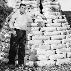 A portrait photograph of Chris Burden