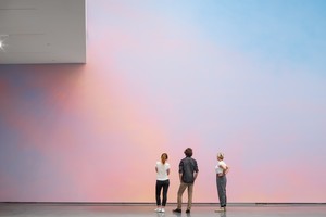 Alex Israel, Sky Backdrop Mural, 2016. Site-specific mural, Astrup Fearnley Museet, Oslo © Alex Israel